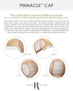 Savoir Faire | Lace Front & Monofilament Human Hair Wig By Raquel Welch -Best wig outlet Shop RW Pinnacle Cap2 02