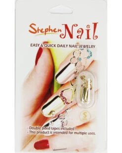 Stephen Nail Jewelry Butterfly (Small Gold) -Best wig outlet Shop SN013 Butterfly S Gold p
