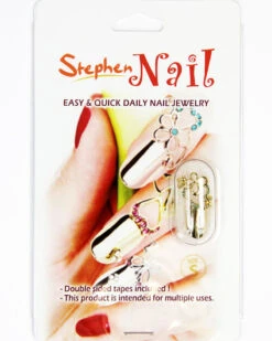 Stephen Nail Jewelry Clover (Small-Gold) -Best wig outlet Shop SN105 Clover S Gold p