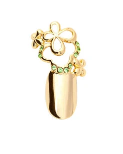 Stephen Nail Jewelry Clover (Small-Gold)