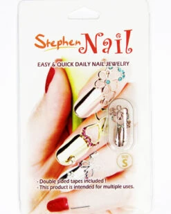 Stephen Nail Jewelry Clover (Small-Pink Gold) -Best wig outlet Shop SN112 Clover S Pink p