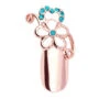Stephen Nail Jewelry Flower (Small-Pink Gold) -Best wig outlet Shop SN198 Flower S PinkGold