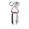 Stephen Nail Jewelry Triple Hearts (Small-Silver) -Best wig outlet Shop SN280 TripleHearts S Silver 01