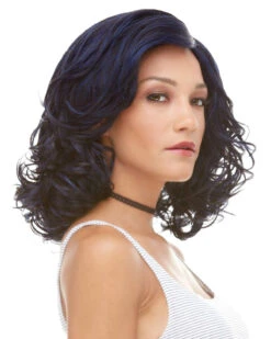 LF Reagan | Lace Front Synthetic Wig By Sepia -Best wig outlet Shop SP31085 LFReagan OxfordBlue side