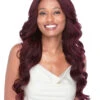 LF Mahogany | Lace Front & Monofilament Part Synthetic Wig By Sepia -Best wig outlet Shop SP31108 LF MAHOGANY F1