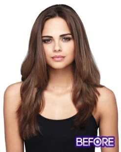 Feathered Fringe | Hair Piece By TressAllure 11 Feathered Fringe | Hair Piece By TressAllure -Best wig outlet Shop TA1101 FeatheredFringe HOWTO1