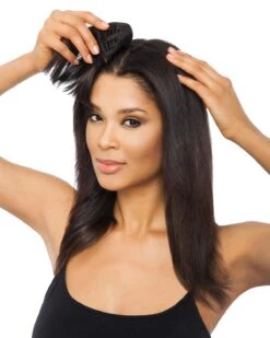 Feathered Fringe | Hair Piece By TressAllure 13 Feathered Fringe | Hair Piece By TressAllure -Best wig outlet Shop TA1101 FeatheredFringe HowToApply