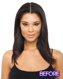 Feathered Fringe | Hair Piece By TressAllure 14 Feathered Fringe | Hair Piece By TressAllure -Best wig outlet Shop TA1101 FeatheredFringe HowToBefore