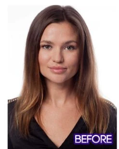 Feathered Fringe | Hair Piece By TressAllure 16 Feathered Fringe | Hair Piece By TressAllure -Best wig outlet Shop TA1103 16inchWrapAroundPony before