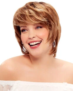 Shay | Lace Front & Monofilament Synthetic Wig By TressAllure -Best wig outlet Shop TAF1706 Shay Sugar 0120