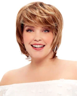 Shay | Lace Front & Monofilament Synthetic Wig By TressAllure -Best wig outlet Shop TAF1706 Shay Sugar 0126