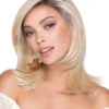 Feathered Bob | Lace Front & Monofilament Top Synthetic Wig By TressAllure -Best wig outlet Shop TAMC1401 FeatheredBob 24 102 R12 main