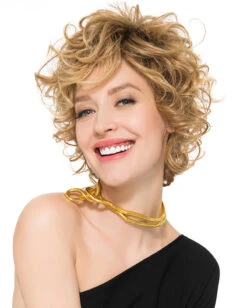 Delight / Soft Curl | Lace Front & Monofilament Top Synthetic Wig By TressAllure -Best wig outlet Shop TAMC1409 Delight 1426R10 F2