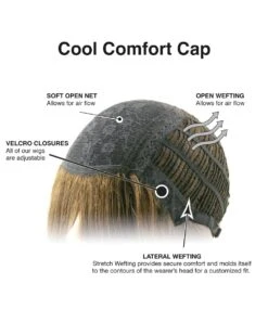 Flawless Waves | Synthetic Wig By TressAllure -Best wig outlet Shop TA CoolComfort Cap