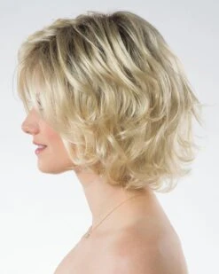 Isla (Rooted) | Lace Front Synthetic Wig By Tony Of Beverly -Best wig outlet Shop TB31019 Isla RootedBlonde side2 01