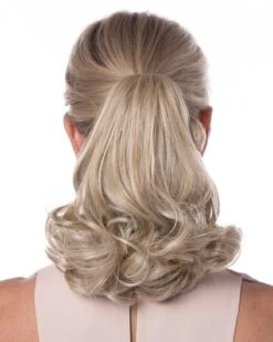Pony Double Play HF | Hair Piece By Toni Brattin -Best wig outlet Shop TN50017 PonyDoublePlay HF LightBlonde back