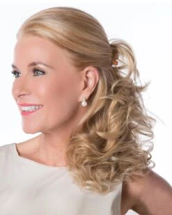 Clip & Flip HF | Hair Piece By Toni Brattin -Best wig outlet Shop TN633 ClipAndFlip LightBlonde side