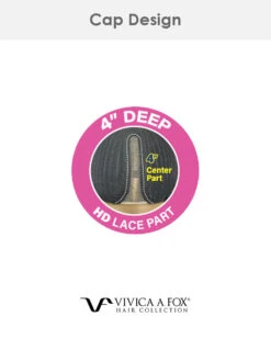 Bell | Lace Part Synthetic Wig By Vivica Fox 9 Bell | Lace Part Synthetic Wig By Vivica Fox -Best wig outlet Shop VF31271 Bell Cap