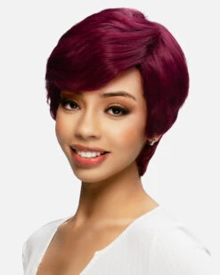 Pearl | Human Hair Wig By Vivica Fox -Best wig outlet Shop VF37182 Pearl 99J F