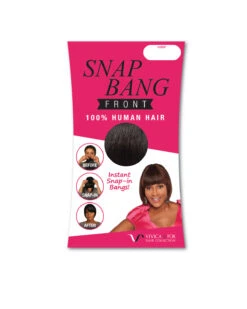 Snap Bangs Front | Human Hair Wiglet By Vivica Fox -Best wig outlet Shop VF54002 SnapBangFront HumanHair itemcover