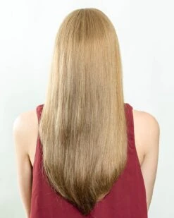 Amber | Monofilament Human Hair Wig By Wig Pro -Best wig outlet Shop WP37005 Amber 8 Back