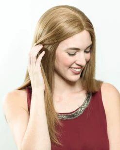 Amber | Monofilament Human Hair Wig By Wig Pro -Best wig outlet Shop WP37005 Amber 8 Side2