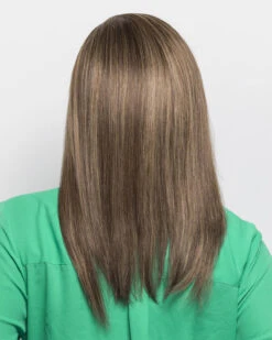 Jacquelyn | Lace Front & Monofilament Human Hair Wig By Wig Pro 22 Jacquelyn | Lace Front & Monofilament Human Hair Wig By Wig Pro -Best wig outlet Shop WP37016 118 Jacquelyn Wig RockyRoad Back 01