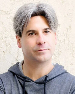 403 | Men's Human Hair Toupee By Wig Pro -Best wig outlet Shop WP403A MensHumanHairToupee M2