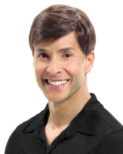 Men's Lace Front | Human Hair Toupee By Wig Pro -Best wig outlet Shop WP405A MensHumanHairToupee F2