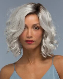 Wren | Lace Front & Monofilament Part Synthetic Wig By Estetica -Best wig outlet Shop Wren SilverSunRT8 main3